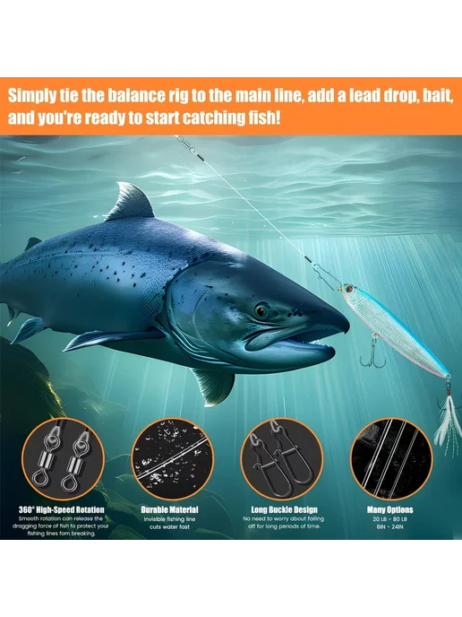 Нет бренда Углеродные рыболовные поводки FluoroCarbon 0.4m 9kg 20cm 10p, 9 кг, фото 3