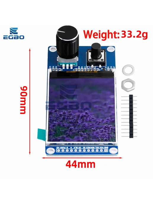 EGBO TFT LCD дисплей с энкодером для Arduino 1.8 inch, вариант, фото 3