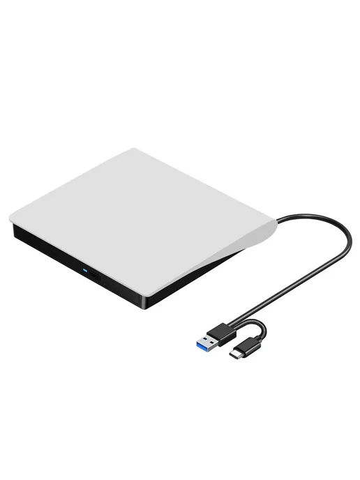 Нет бренда Внешний оптический привод USB 3.0 Slim DVD RW CD, вариант, фото 6