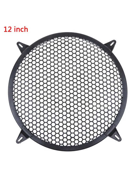 Нет бренда Защитная сетка для динамиков авто 4'' 6'' 8'' 10'' 12'' Серы, вариант