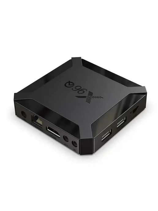 Смарт ТВ приставка Android TV для телевизора, черный, фото 6