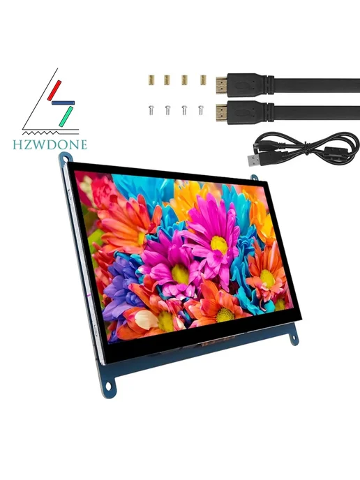 HZWDONE 7" IPS монитор с TN Touch LCD-Cable для Raspberry Pi, вариант