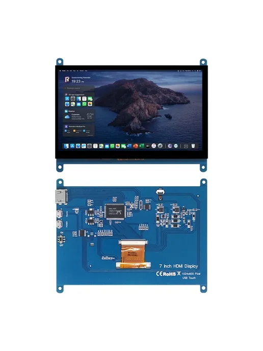 HZWDONE 7" IPS монитор с TN Touch LCD-Cable для Raspberry Pi, вариант, фото 2
