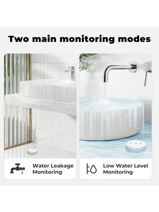 Нет бренда Датчик протечки воды Shine-tale ZigBee, вариант, фото 4