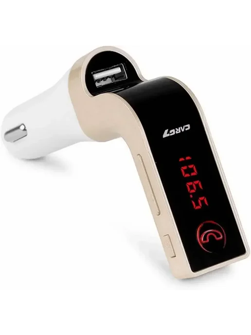 Нет бренда Автомобильный Bluetooth FM-трансмиттер С USB-плеером MP3 bla, черный, фото 2