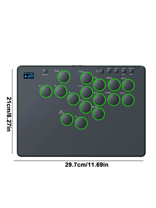 Shunmaii Аркадный джойстик RGB с турбо для Switch PS3 ПК, вариант, фото 6
