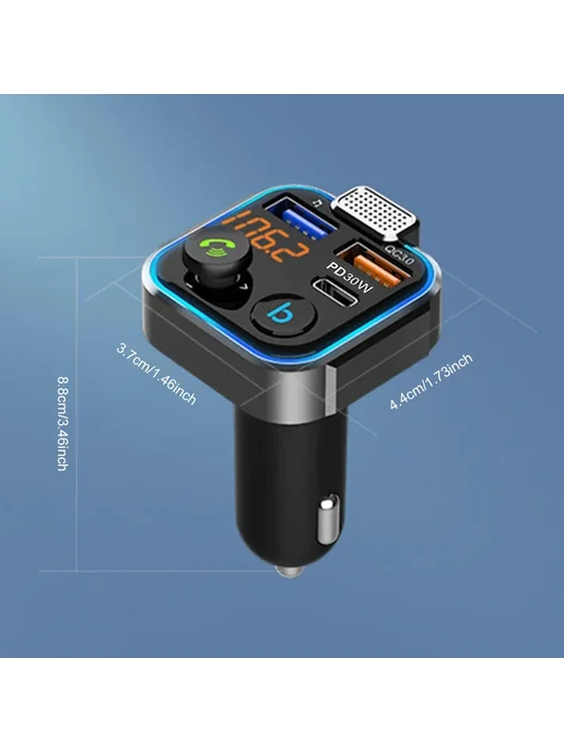 VODOOL Беспроводной автомобильный комплект Hands-Free с поддержкой, вариант, фото 3