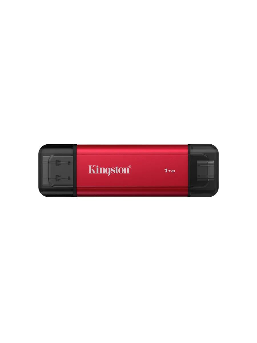 Внешний SSD диск 1TB Dual Portable Красный Kingston 1499928350 купить в интернет‑магазине Wildberries