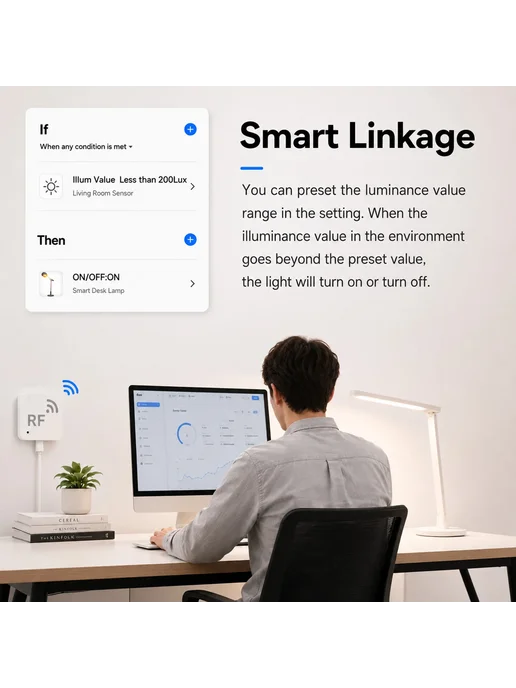 Умный RF-копир Tuya для телевизоров и кондиционеров WiFi Ver, белый, фото 3