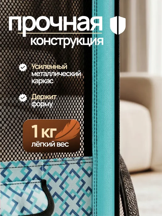 Вольер манеж для собак и кошек, зеленый, фото 4