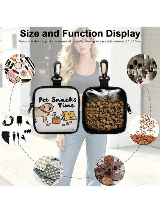 Сумка для лакомств для собак - Pet Snacks Time 1pcs, 1 шт, фото 3
