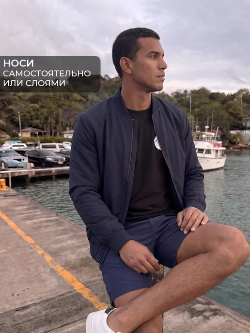 GISTON Лонгслив с принтом на спине аниме, черный, фото 8