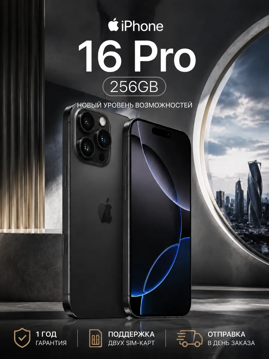 Apple Смартфон iPhone 16 Pro 256 Gb