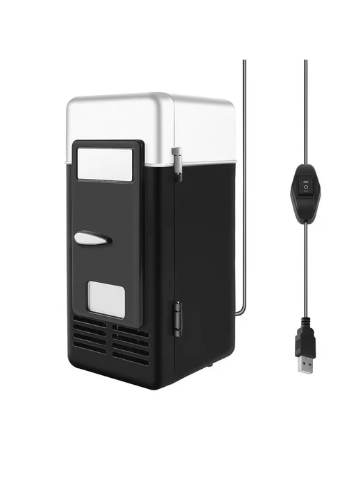 Мини-холодильник USB для авто, чёрный, черный, фото 2