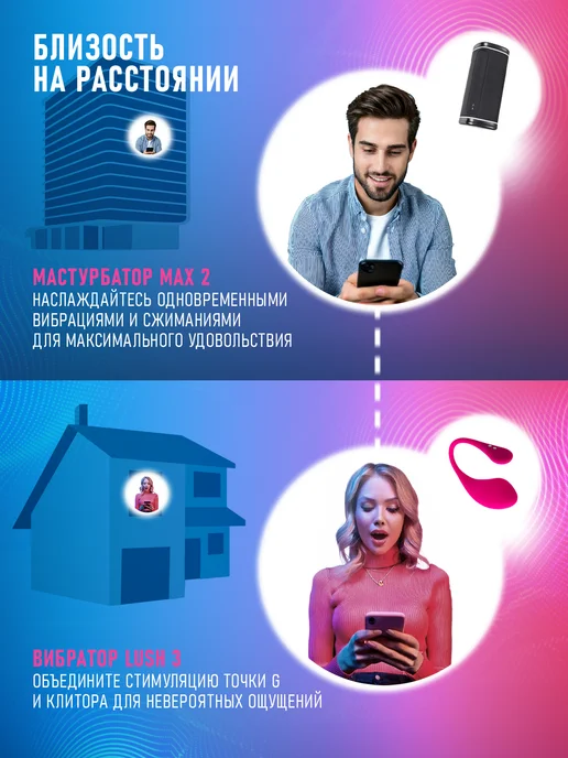 Lovense Вакуумный вибратор Tenera 2, мешочек в подарок, голубой, фото 5