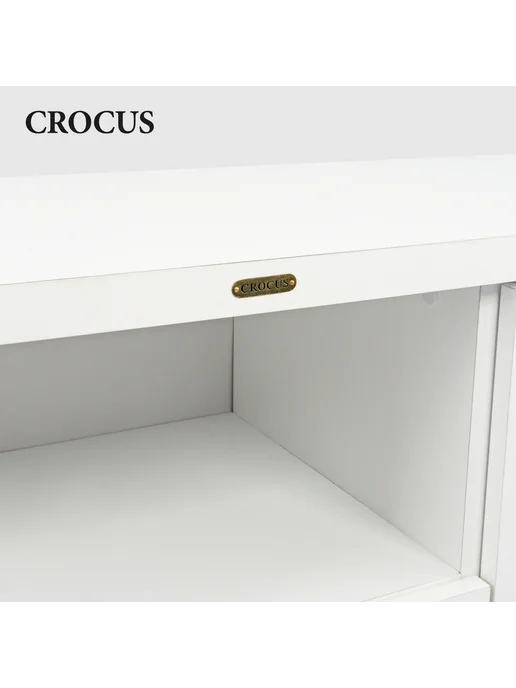 Сrocus Комод с ящиками 120х39,8х76,5 см, белый, фото 7