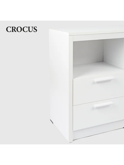 Сrocus Комод с ящиками 151,5х39,8х80 см, 151.5x39.8x80 см, белый, фото 5