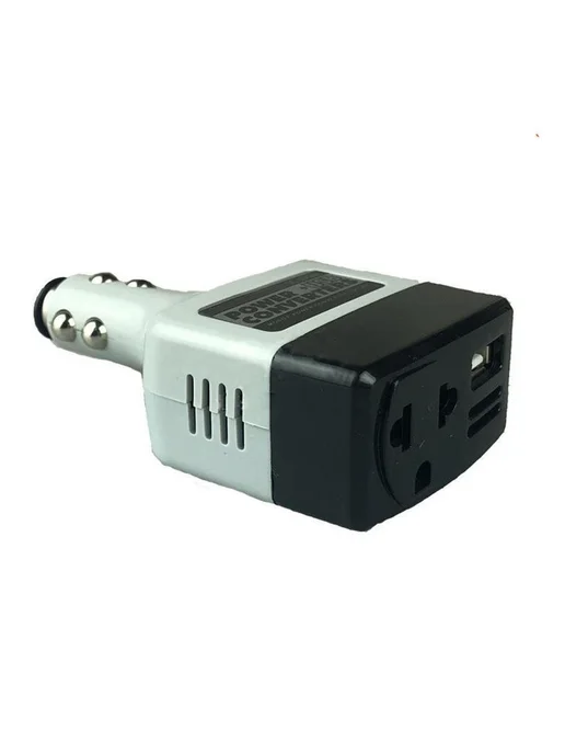 Автомобильный инвертор 12 24В на 220В с USB, вариант, фото 2