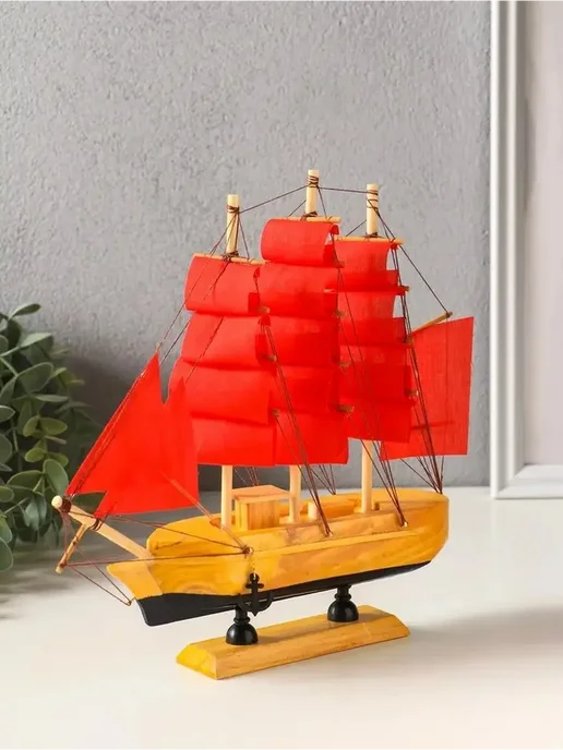 Миниатюрный морской сувенир для интерьера, вариант, фото 2