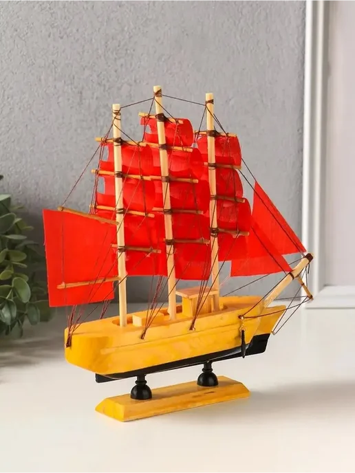 Миниатюрный морской сувенир для интерьера, вариант, фото 6