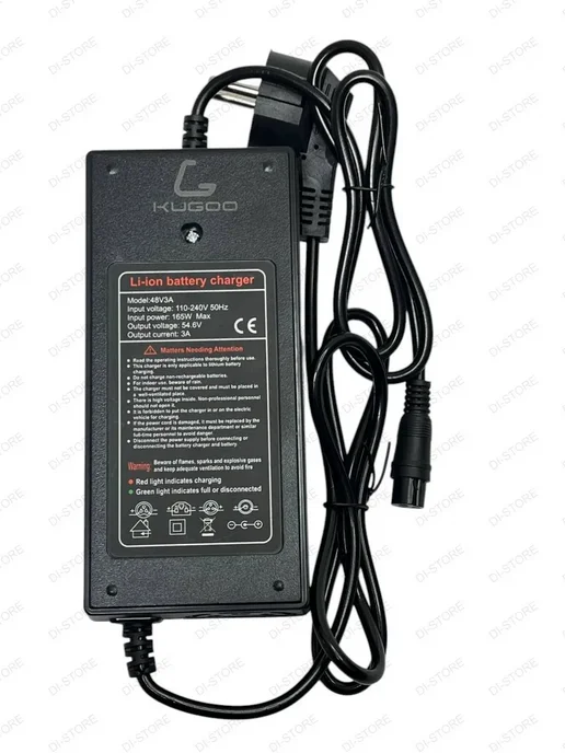 KUGOO Зарядное устройство для трицикла T1 T2 T3 (54.6V 3A), 3A, фото 2