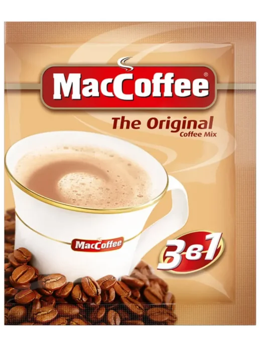 MACCOFFEE Кофе растворимый The Original 3в1 20 гр 10 шт, 20 г, 10 шт, фото 3