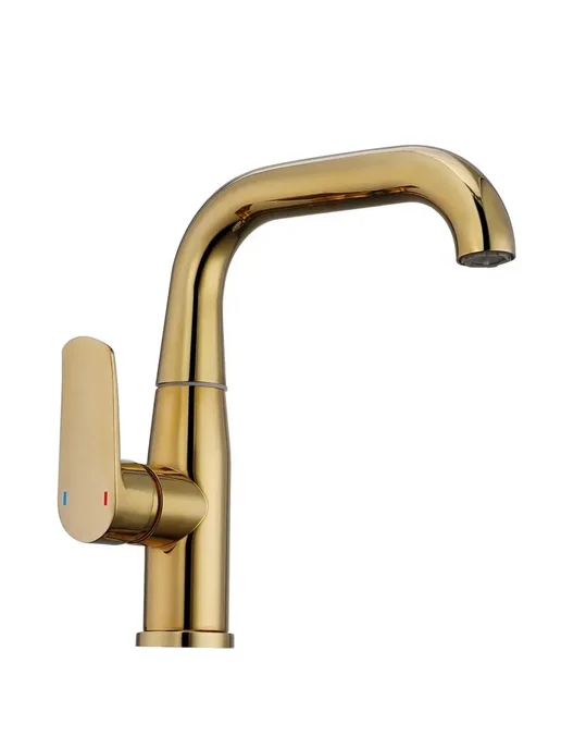 Grohe Смеситель в ванную для раковины с изливом однорычажный G538, желтый, фото 7