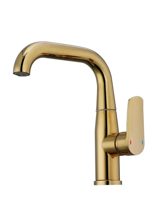 Grohe Смеситель в ванную для раковины с изливом однорычажный G538, желтый, фото 8
