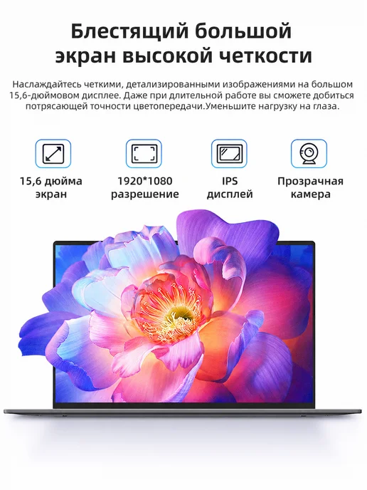 Samsung Ноутбук 15,6 дюйма для работы и учёбы ОЗУ 32ГБ SSD 2048ГБ, 32 ГБ, 2048 ГБ, фото 8