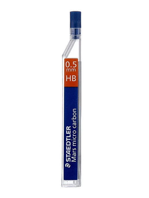 Staedtler Грифели запасные 12 шт, "Mars micro", HB, 0,5мм, 12 шт