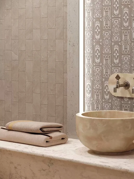 KERAMA MARAZZI Плитка керамическая матовая Пьяцца темно-серый 99х200, 99x200, фото 3