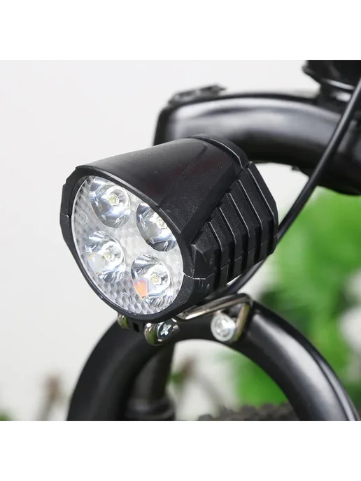 48V свет для электросамоката, LED, гудок, простая монтаж, вариант, фото 3