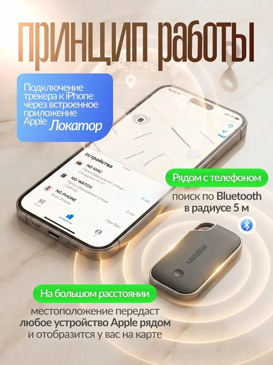 GPS трекер метка для отслеживания — фото 5