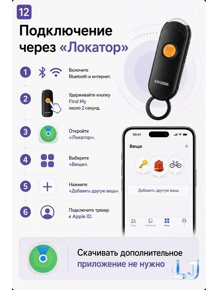 GPS трекер метка для отслеживания — фото 2