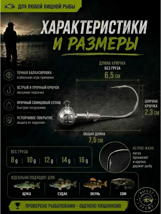 AcroBaits Джиг головки Коготь на крючке 4 0 для рыбалки, серый, фото 2