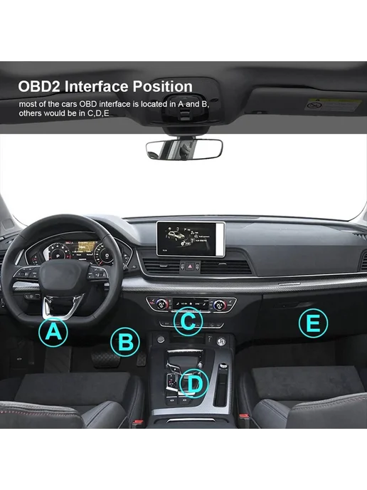 OBD2 OBDII V309 сканер, автомобильный считыватель сброс кодо…, вариант, фото 8