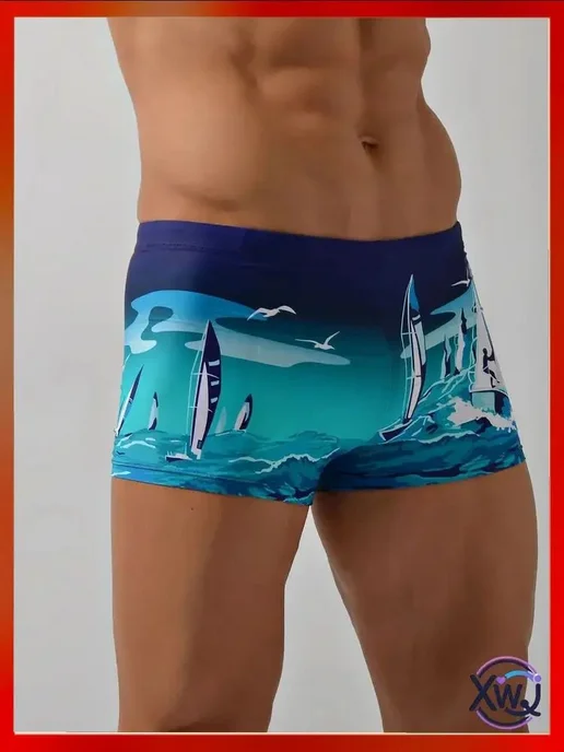 Плавательные шорты PW SOLID BOARDSHORT, тёмно-синие, синий, фото 5