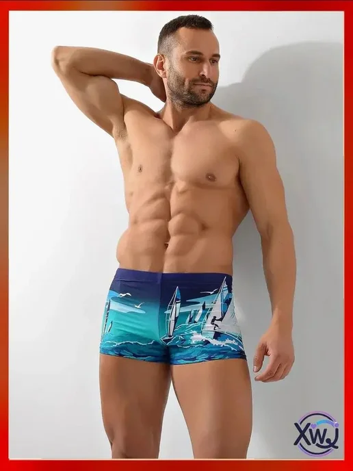 Плавательные шорты PW SOLID BOARDSHORT, тёмно-синие, синий, фото 7