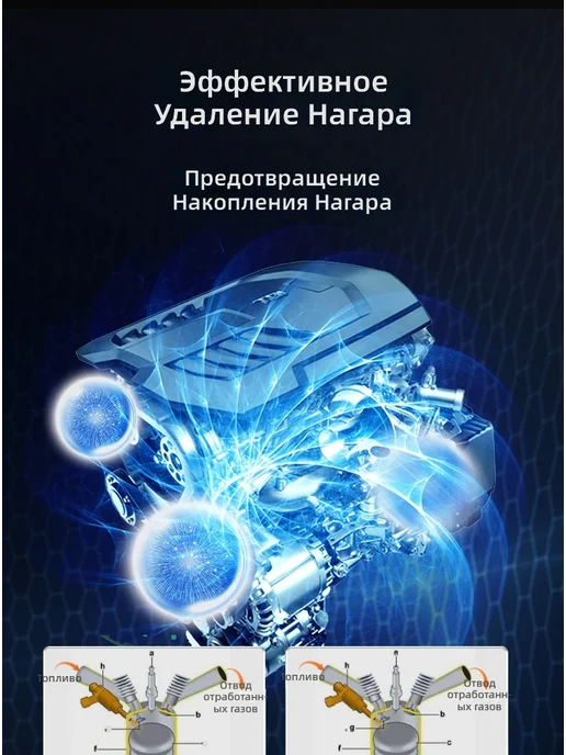 Присадка для бензина, очиститель топливной системы, 100 мл, 100 мл, фото 2