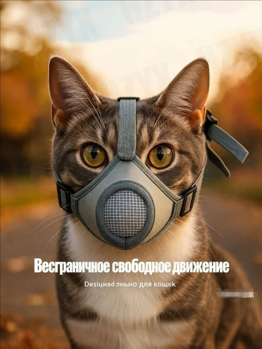 Ветеринарный намордник S для кошек и мелких собак, вариант
