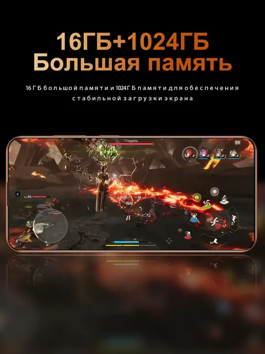Смартфон Apple iPhone I 17 Pro Max 1 ТБ, оранжевый, фото 6
