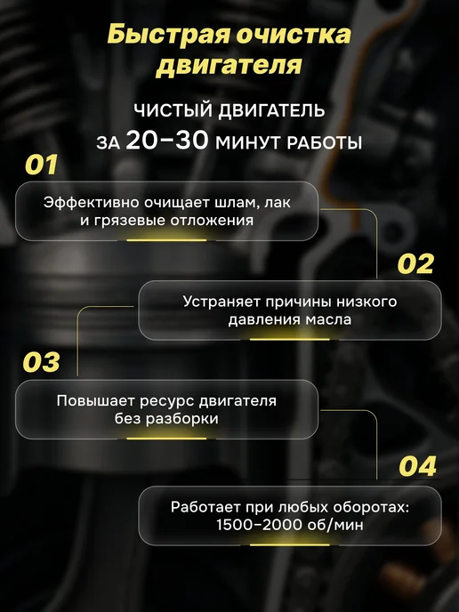 Раскоксовка двигателя и промывка масляной системы Clarion Gu, вариант, фото 2