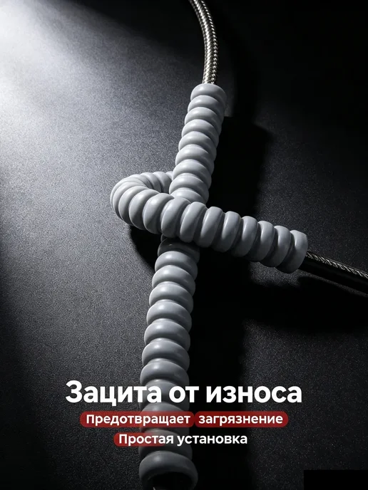 Спиральная защитная обмотка для тормозных тросов, вариант, фото 3