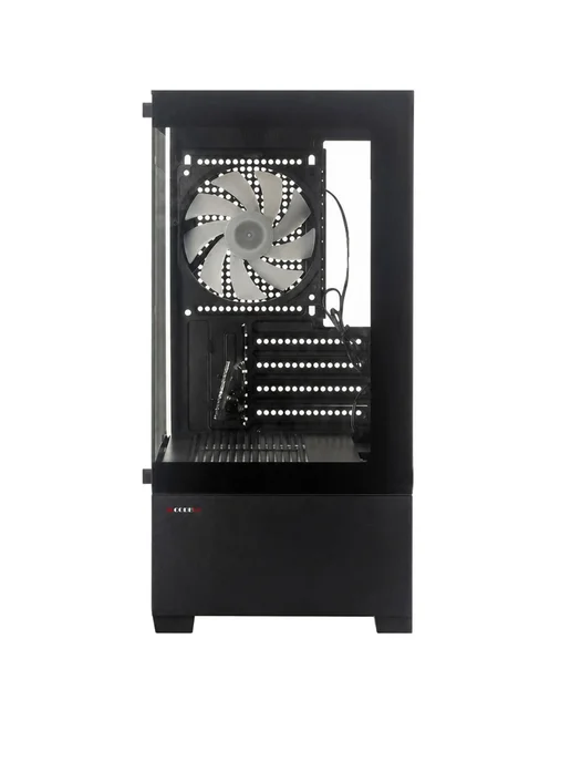 Accord Корпус для ПК ACC-ZCU2B, Mini Tower, без блока питания, черный, фото 2