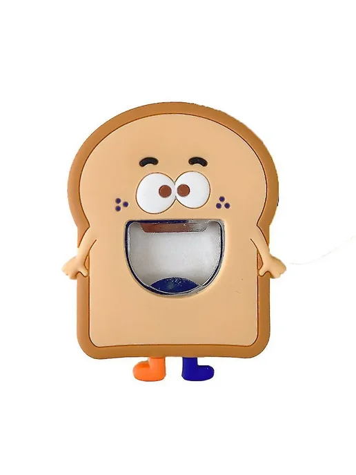 Креативный магнит-открывашка для пива Цв. toast, вариант