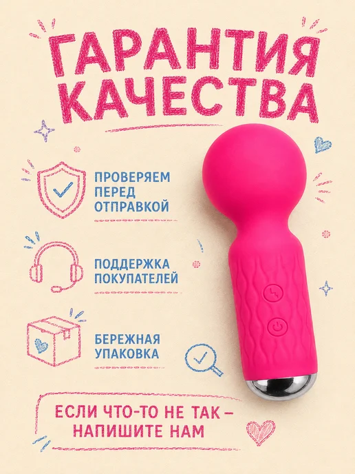 Amoochoo Женский вибратор микрофон для клитора секс игрушка 18+, розовый, фото 7