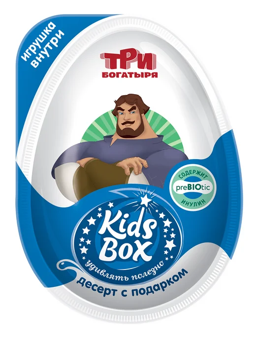 Конфитрейд Кидсбокс Три Богатыря Десерт с подарком, 16 шт по 20г, 16 шт, 20 г, фото 5