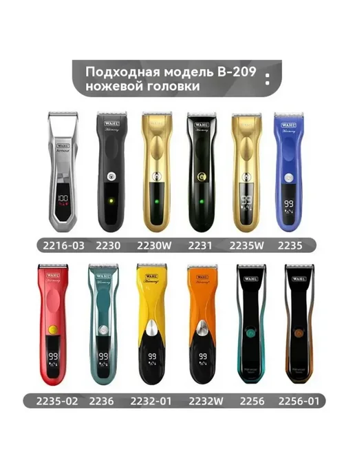 WAHL Электрическая режущая головка Huaer B-209, вариант, фото 2
