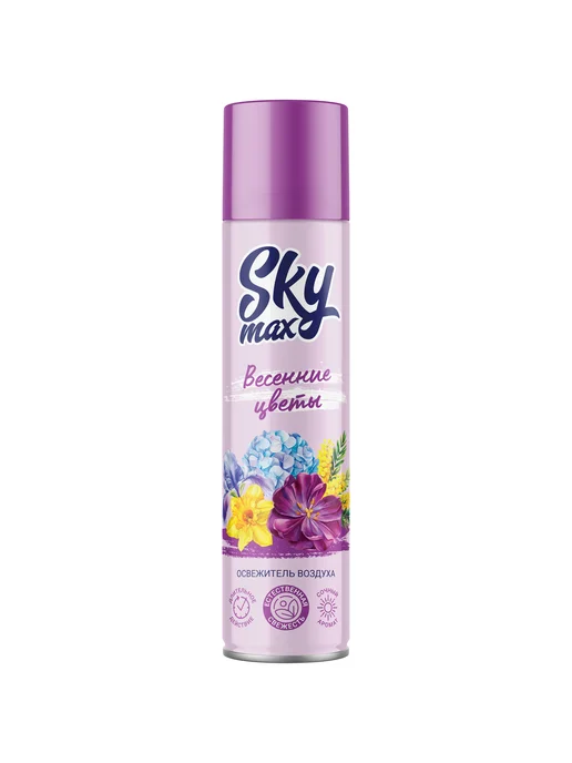 SKY MAX Освежитель воздуха "Весенние цветы", 300мл 3шт, 300 мл, фото 3