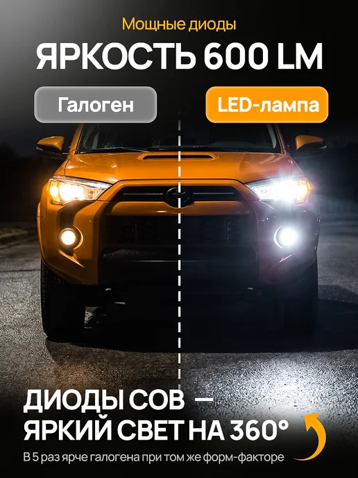 The Best Partner W5W светодиодные белые, 5 Вт, фото 3